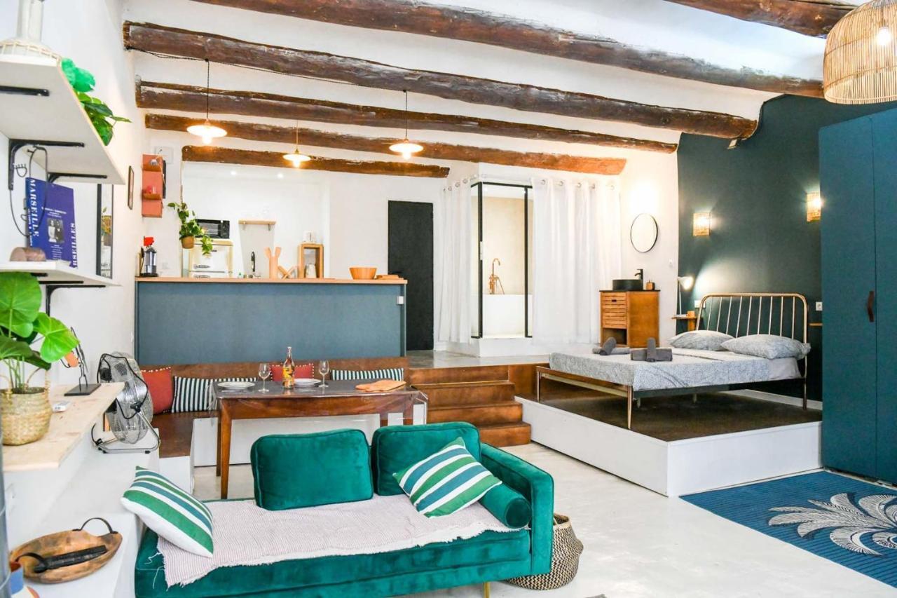 Le Fortia II - Appartement Vieux-Port マルセイユ エクステリア 写真